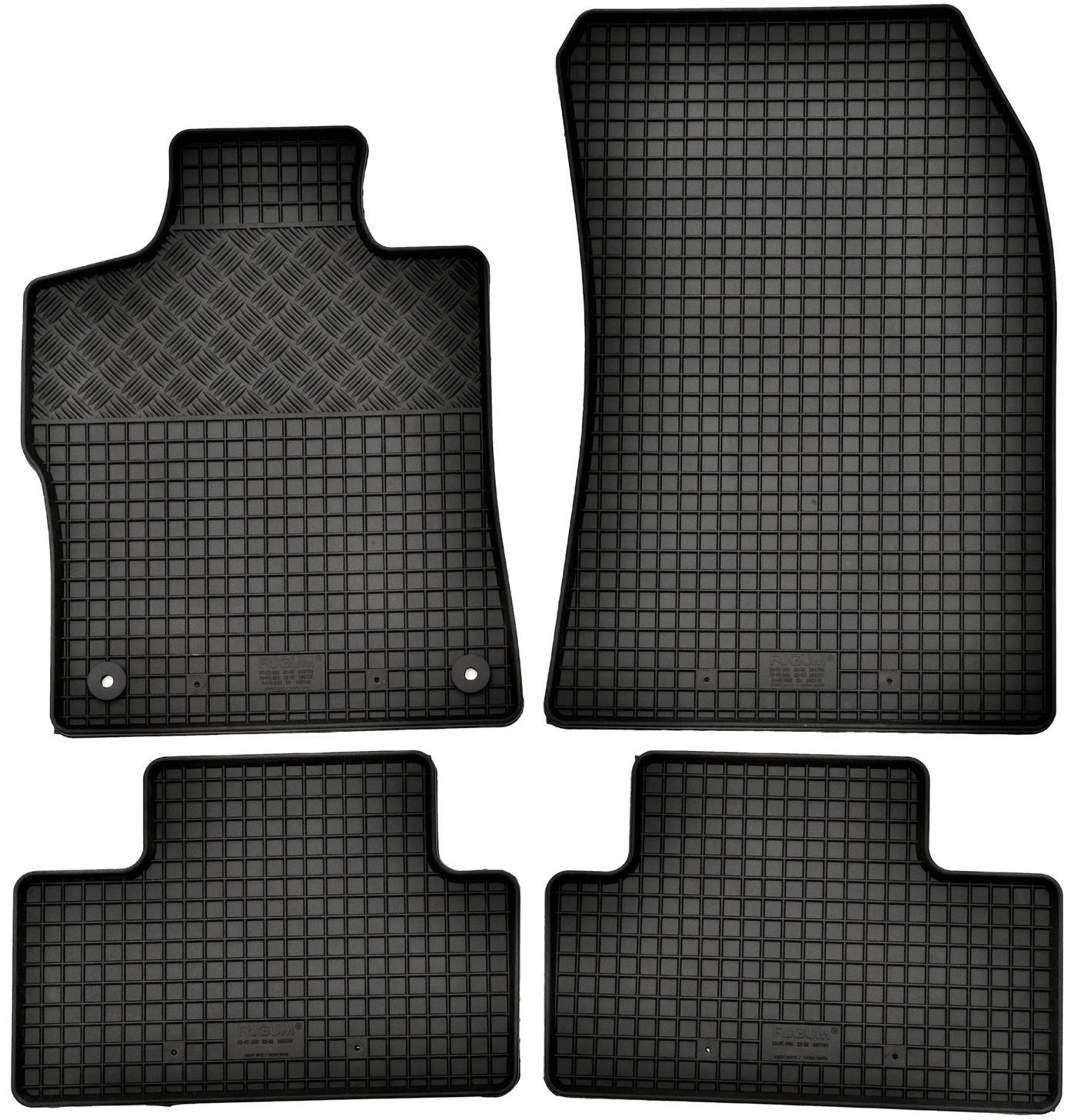 ACI gumové koberčeky čierne Hatchback (sada 4 ks) pre Opel ASTRA L 2021-