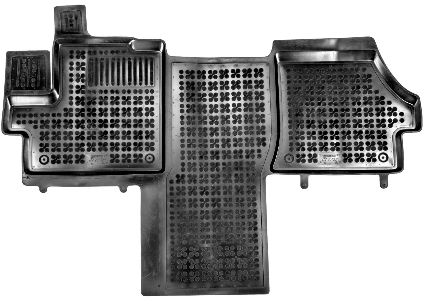 ACI gumové koberčeky čierne s vyšším okrajom (predné, sada 1 ks) pre Citroen JUMPER 2006 – 2014