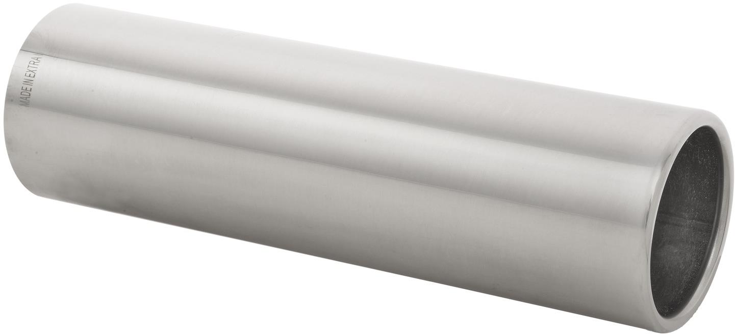 ASSO koncovka výfuku nehrdzavejúca oceľ okrúhla, vonkajší priemer 102 mm, dĺžka 350 mm