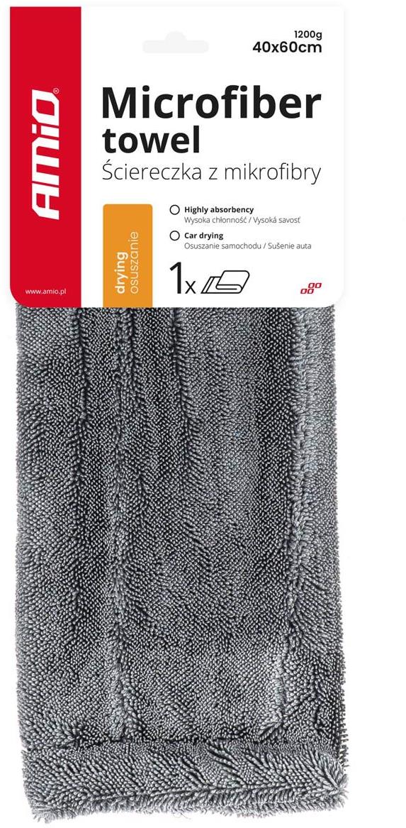 AMIO uterák z mikrovlákna na sušenie 60 × 40 cm, 1200 g
