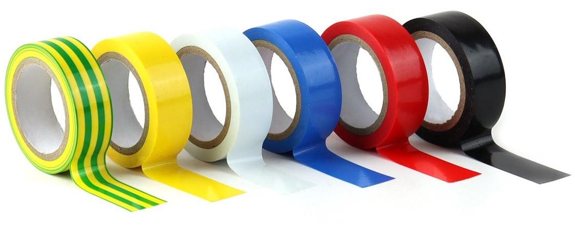 AMIO páska izolačná 15 mm × 5 m farebná sada 6 ks