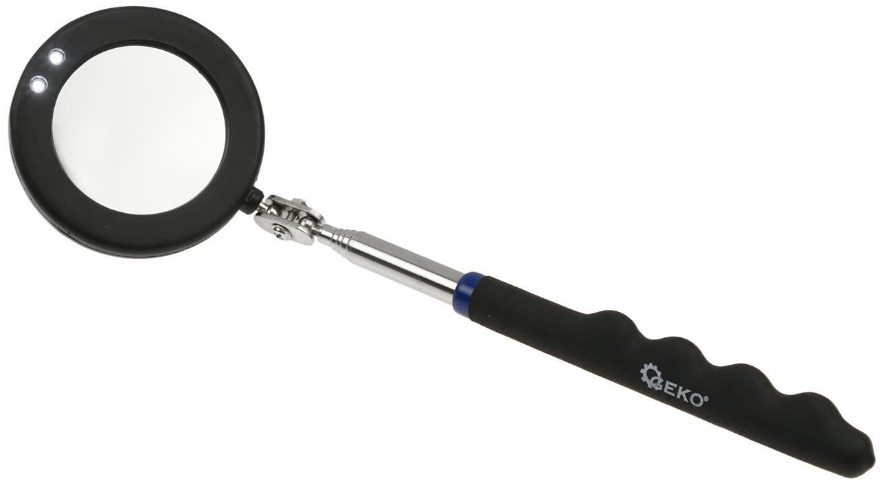 AMIO zrkadlo inšpekčné teleskopické s LED 280 – 870 mm