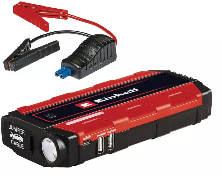 Einhell Jump-Start & Powerbanka CE-JS 8/1 s kapacitou 3× 2 500 mAh