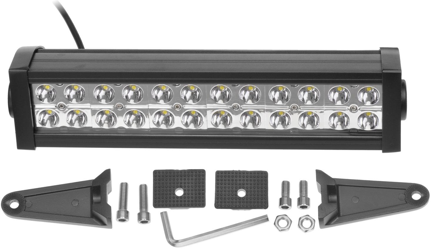 AMIO LED pracovné svetlo 72 W, napätie 9 – 36 V, 24 LED Epistar, dĺžka 400 mm