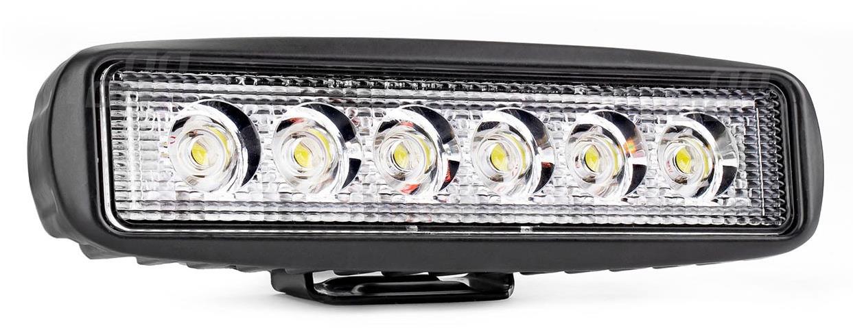 AMIO LED pracovné svetlo, napätie 9 – 60 V, 6 LED 3030, 160 × 43 × 42 mm