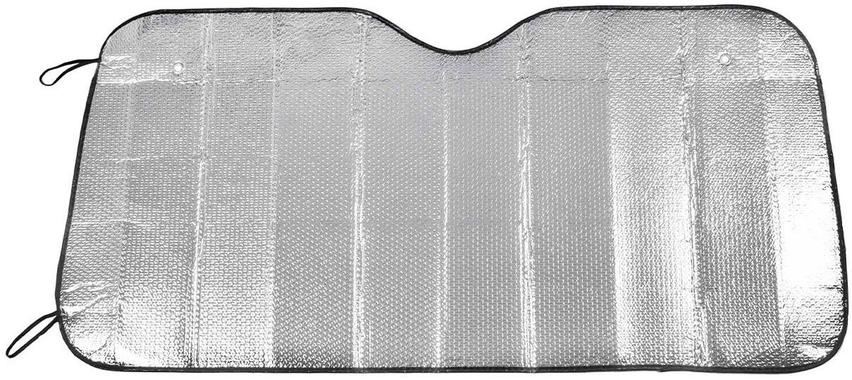 AMIO clona slnečná na čelné sklo alumíniová 130 × 60 cm