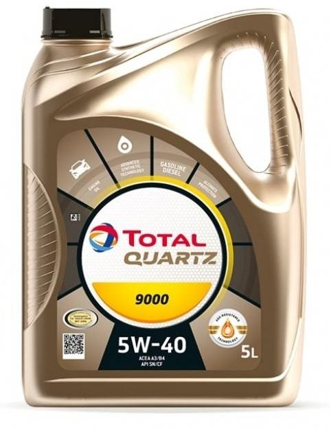 TOTAL QUARTZ 9000 5W40 - 5 litrov
