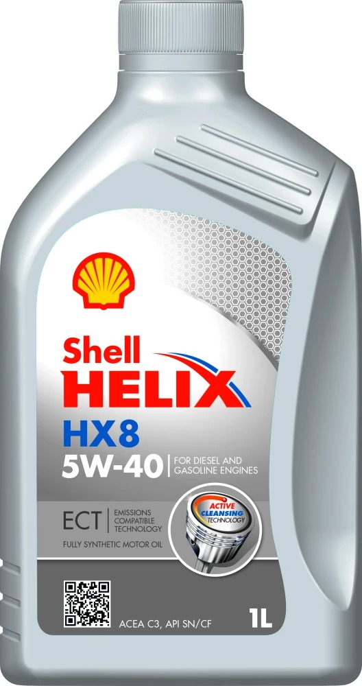 SHELL HELIX HX8 Synthetic 5W-40 – 1 liter
