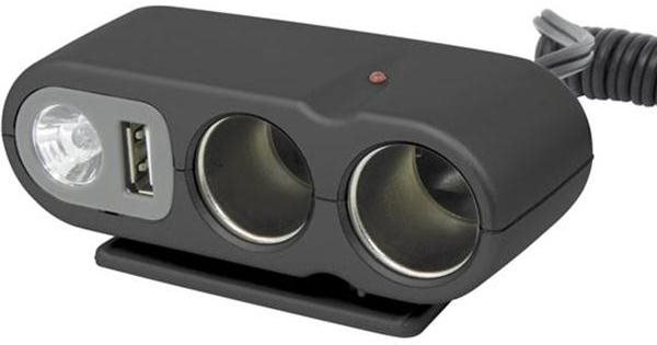 CARPOINT 12 V – s USB výstupom/káblom