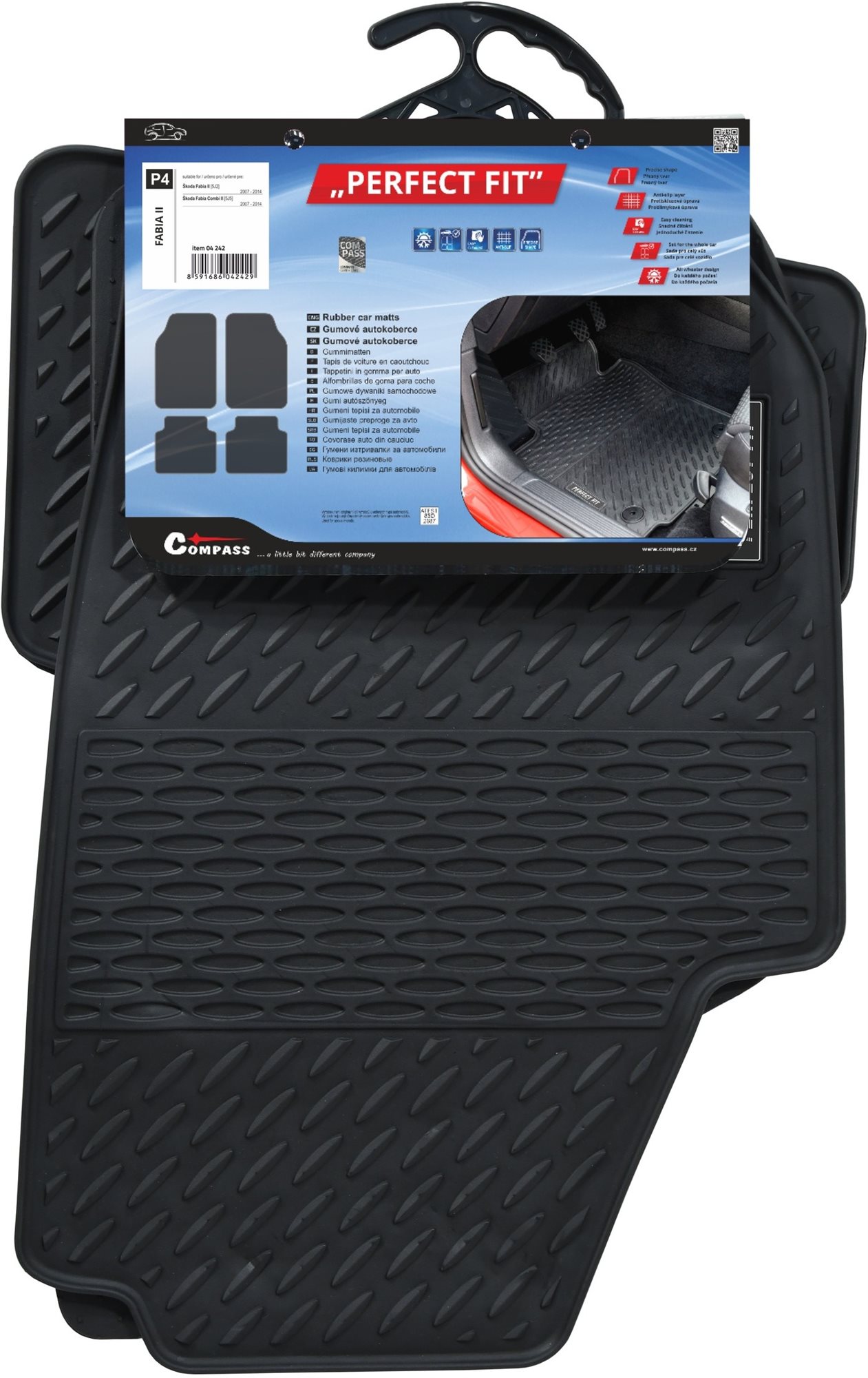 Compass PERFECT FIT sada 4ks FABIA II