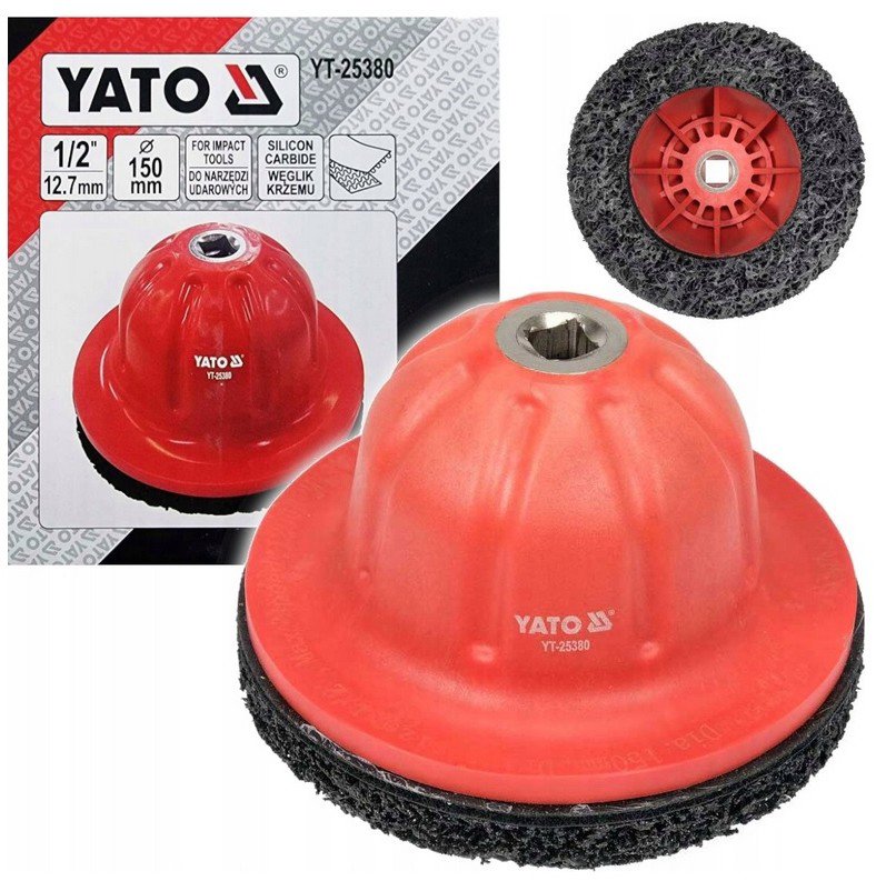 Yato YT-25380 Brúsny kotúč na čistenie nábojov a brzdových kotúčov 150 mm 1/2"