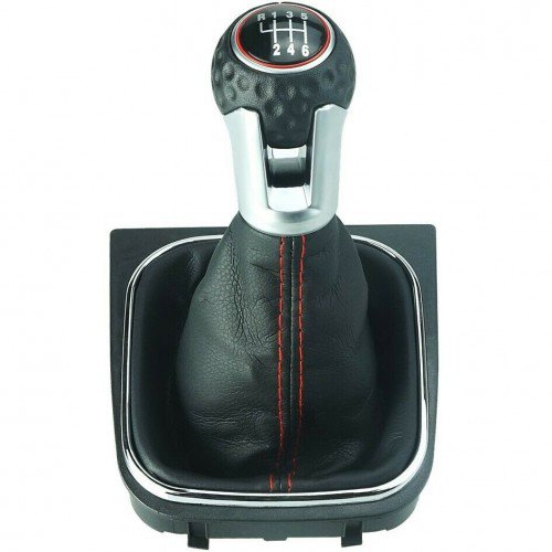 PROTEC Radiaca páka s manžetou, VW Scirocco 3 2008-2014 6st červené prešitie