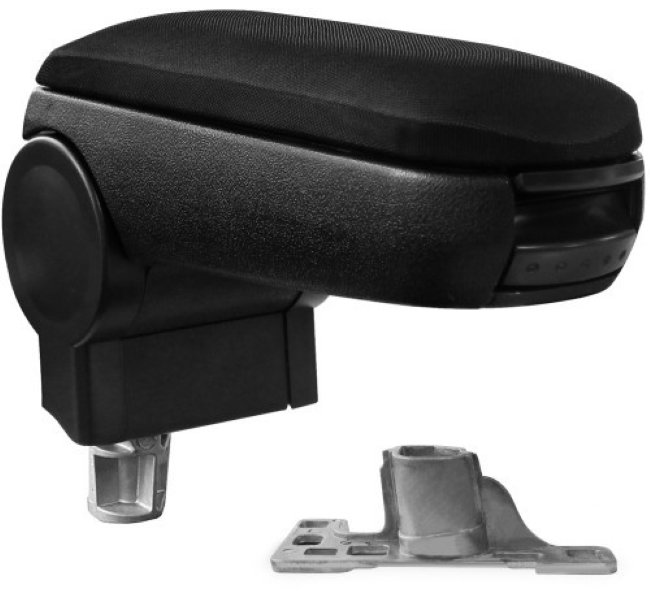 PROTEC Lakťová opierka, VW Passat B5 textilná čierna 1996 – 2000