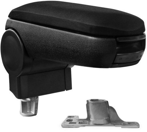 PROTEC Lakťová opierkaa, Audi A4 B5 textilná čierna 1994 – 2001