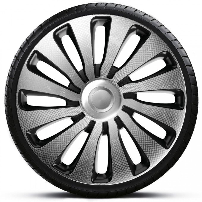 PREXIM 15" sepang carbon strieborno-čierne