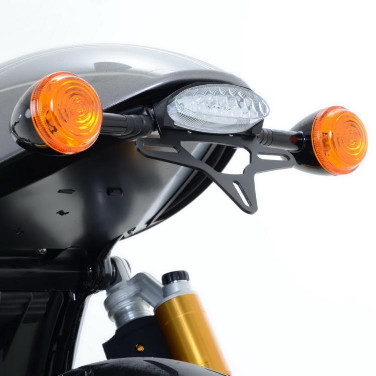 R & G Racing Držiak ŠPZ, Triumph Thruxton 1200,1200 R, čierny