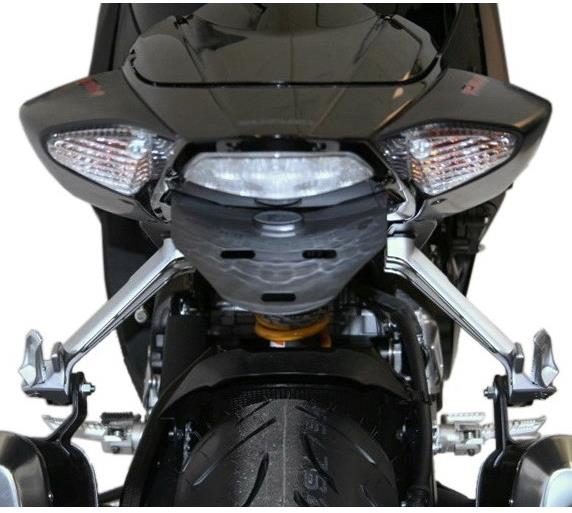 R & G Racing Držiak ŠPZ, Suzuki GSX-R 1000 K7, K8, čierny