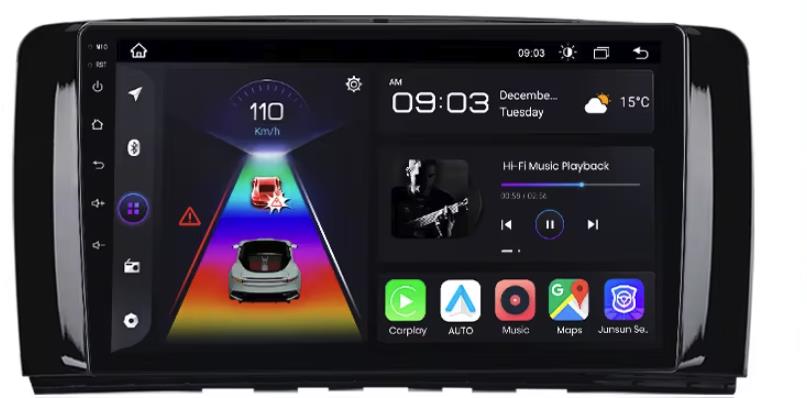 Hipzo 2Din Android Autorádio do Mercedes Benz R-Class W251 R300 R280 R320 2005 – 2017 GPS navigácia