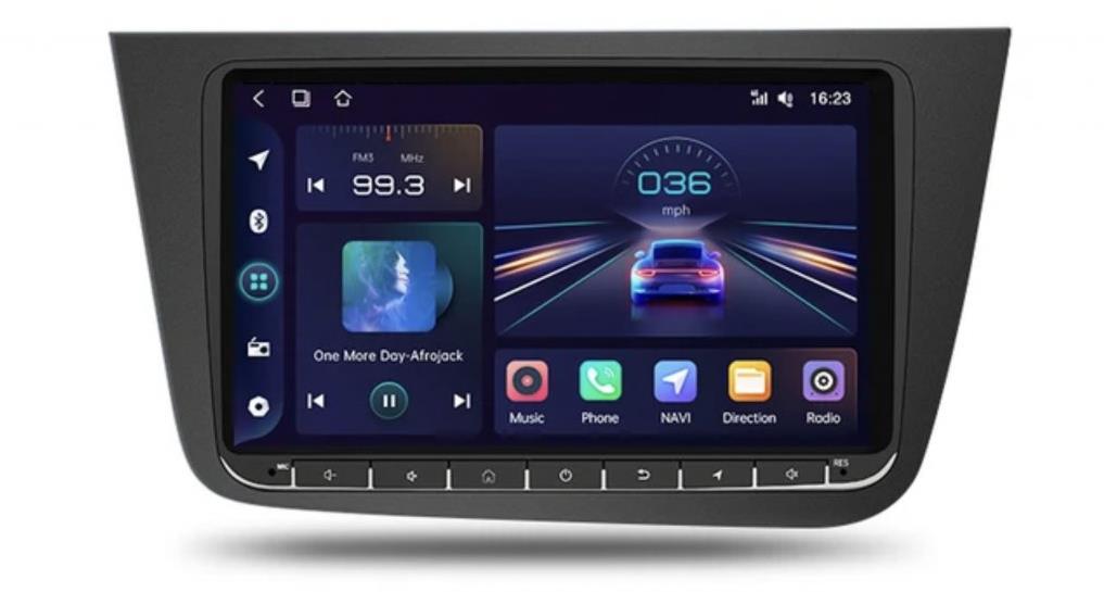 OSSURET 2din Autorádio pre Seat Toledo 2004 – 2009 a Altea XL 2004 – 2015 s GPS navigáciou, USB, WiFi