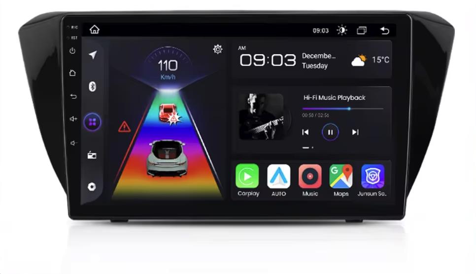 Hizpo Autorádio Volkswagen Passat B8 2015 – 2020 s WiFi, GPS NAVIGÁCIA, KAMERA, Android Autorádio VW