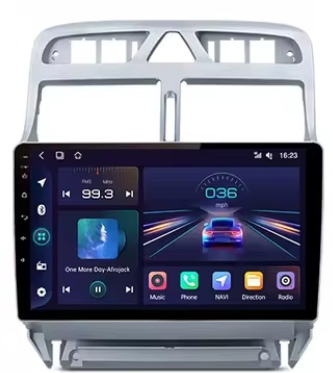 Hizpo 2Din Autorádio do PEUGEOT 307 (2002 – 2013), ANDROID GPS NAVIGÁCIA, USB, rádio Peugeot 307