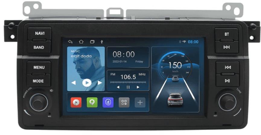 OSSURET 2 GB CarPlay, Android Auto AUTORÁDIO DO BMW 3. séria E46, M3 ROVER 75, ANDROID 10, WiFi