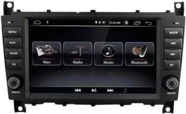 Hizpo 2din Autorádio pre Mercedes-Benz C-Class W203 2004 – 2007, CLC W203 2008 – 2010, Android GPS