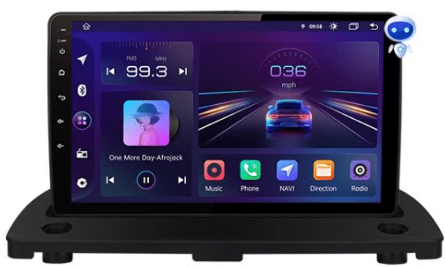Ossuret Android Autorádio pre Volvo XC90 2004 – 2014 s GPS navigáciou, WiFi, USB, Bluetooth, Android