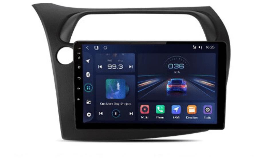 Hizpo Autorádio pre Honda Civic Hatchback 2005-2011 s Android, GPS navigácia, WIFI, USB, Bluetooth