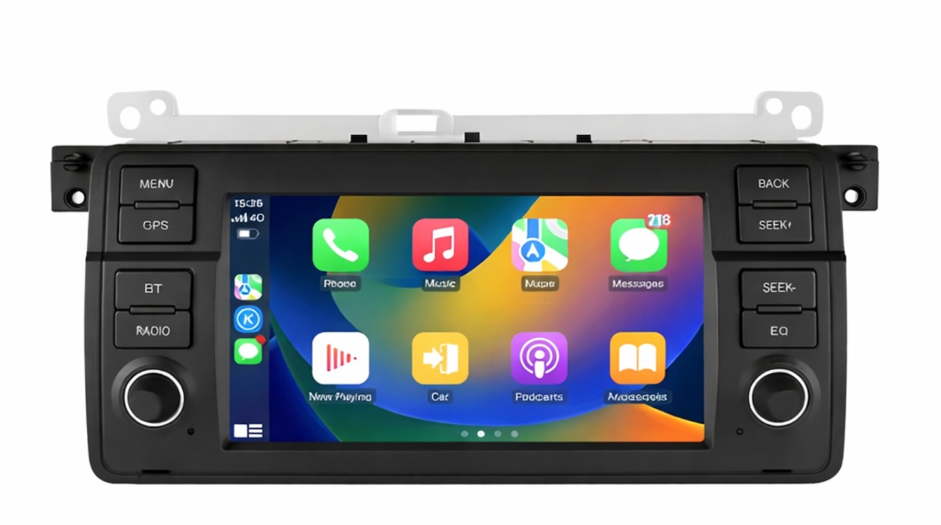 Ossuret 2DIN AUTORÁDIO DO BMW 3. séria E46, M3 ROVER 75, ANDROID 12, WIFI, GPS, USB, Bluetooth 5.0