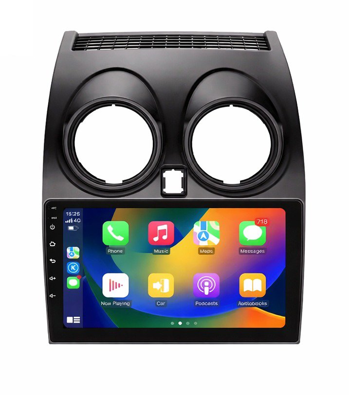 Hizpo Android Rádio NISSAN QASHQAI 2006-2013 Android s GPS navigáciou, WIFI, USB, Bluetooth