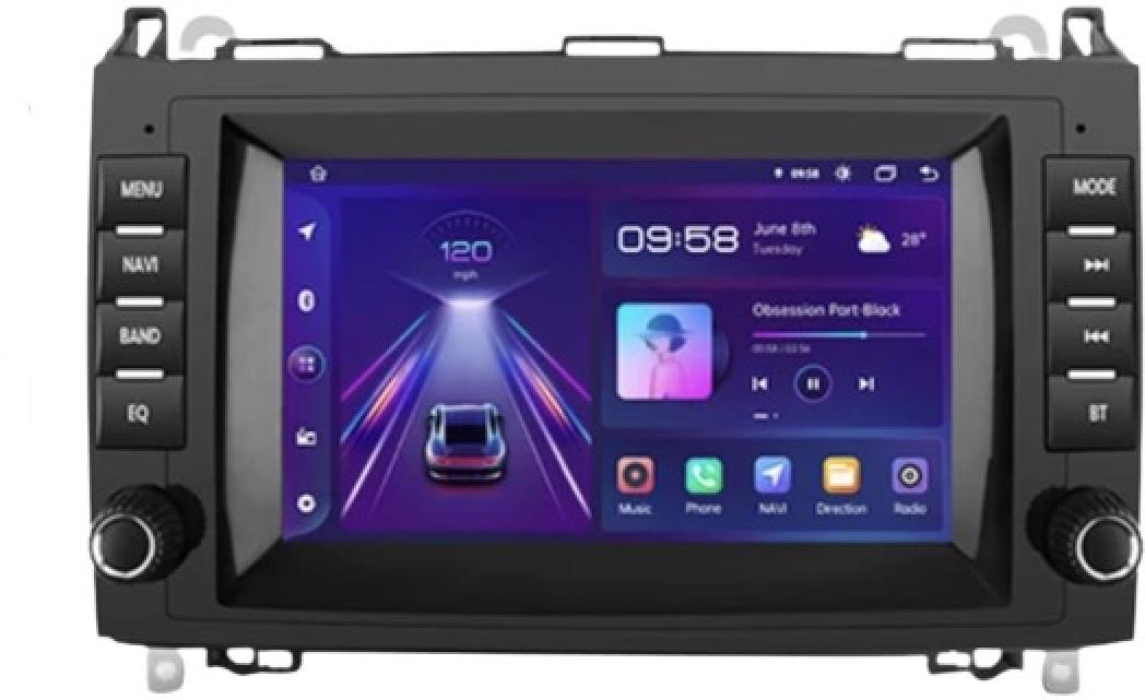 Hizpo Android Autorádio pre Mercedes Sprinter, Viano, Vito, A-Class, B-Class V-Class