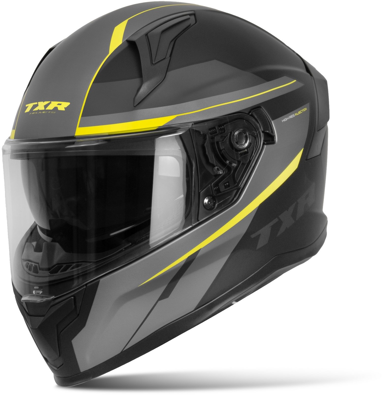 TXR Raptor čierno-sivo-fluo žltá veľkosť L