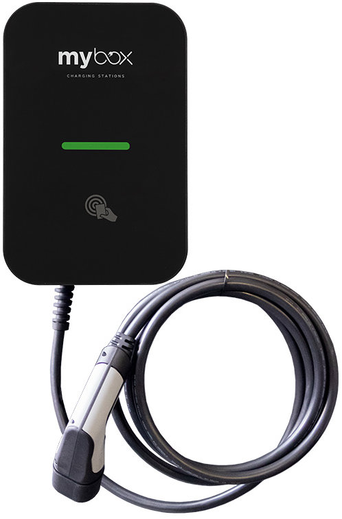 MyBox HOME 22 kW – rovný kábel Typ 2, 5 m 2. gen, RFID autorizácia