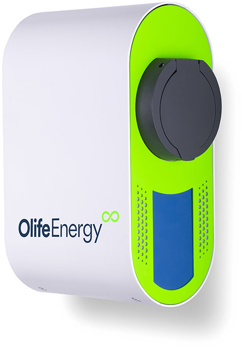 Olife Energy BASE 22 kW Wallbox – zásuvka Typ 2
