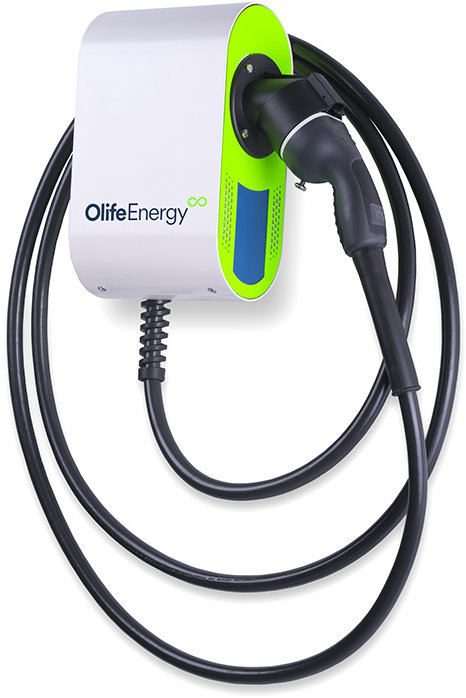 Olife Energy BASE 22 kW Wallbox – rovný kábel Typ 2, 5 m