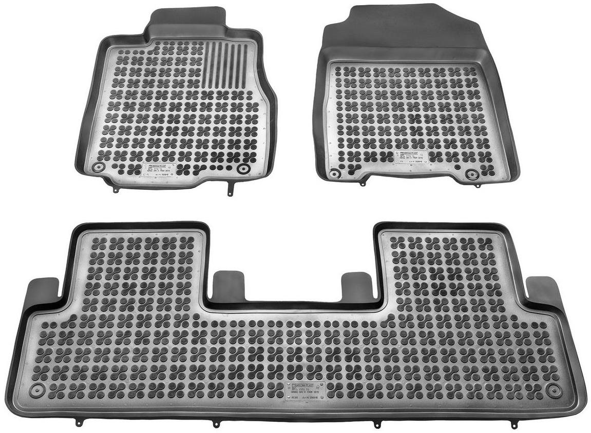 Rezaw-Plast, Gumové koberce se zvýšeným okrajem, Honda CRV IV, 2012-2017