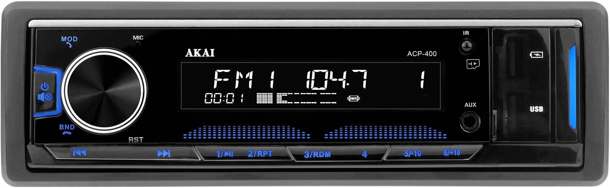 Akai Autorádio s BT a duálnym USB ACP-400