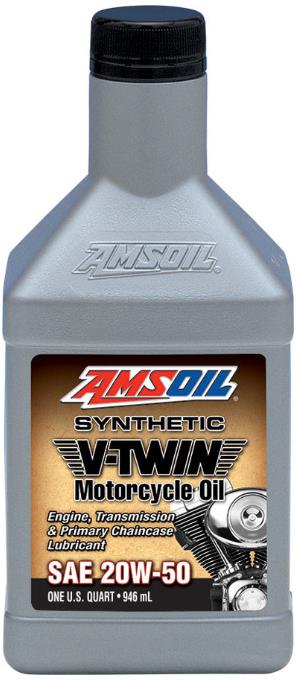AMSOIL AMSOIL 20W-50 Synthetic V-Twin Motorcycle Oil 946 ml