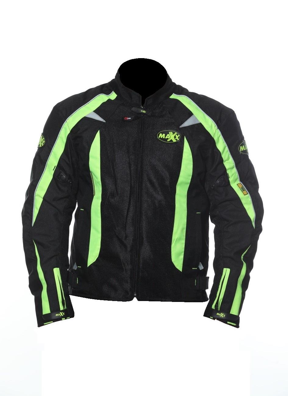 MAXX – NF 2305 Bunda letná neón green XXXL