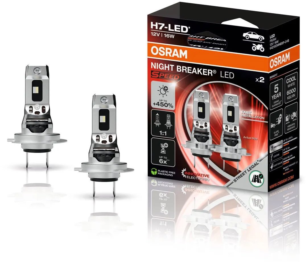OSRAM Alfa Romeo 159 939 2005-2011 E3 2335/2336 high beam