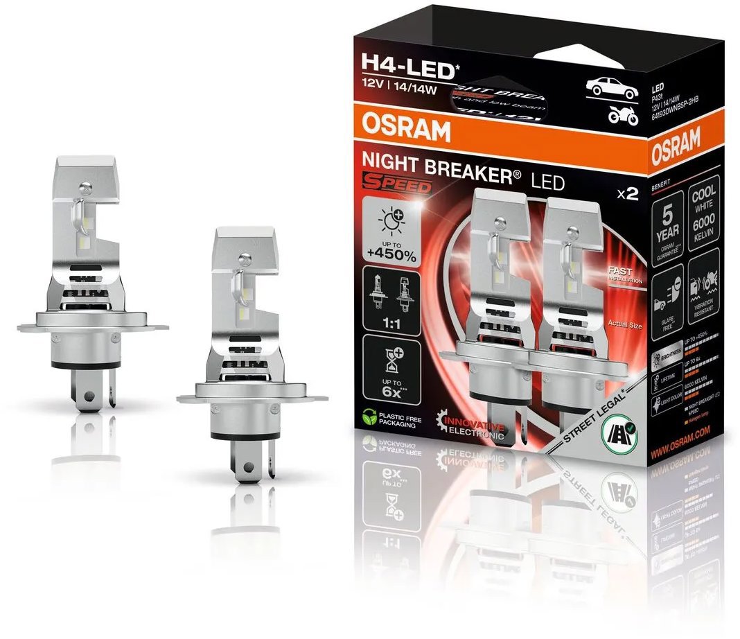 OSRAM Toyota HiAce H20/H30/H40 1977 – 1983 E4 02082, E6 028457 low/high beam