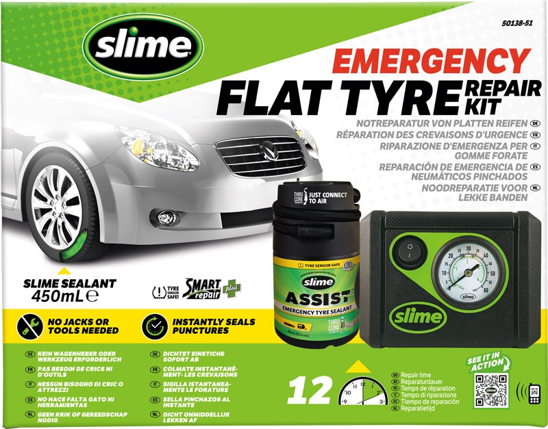 Slime Smart Repair Plus – na defekty osobných vozidiel