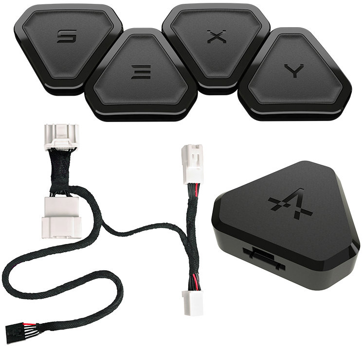 Enhance S3XY Buttons 4 ks + Commander + OBD kábel, Tesla 3/Y 2021+ a Highland