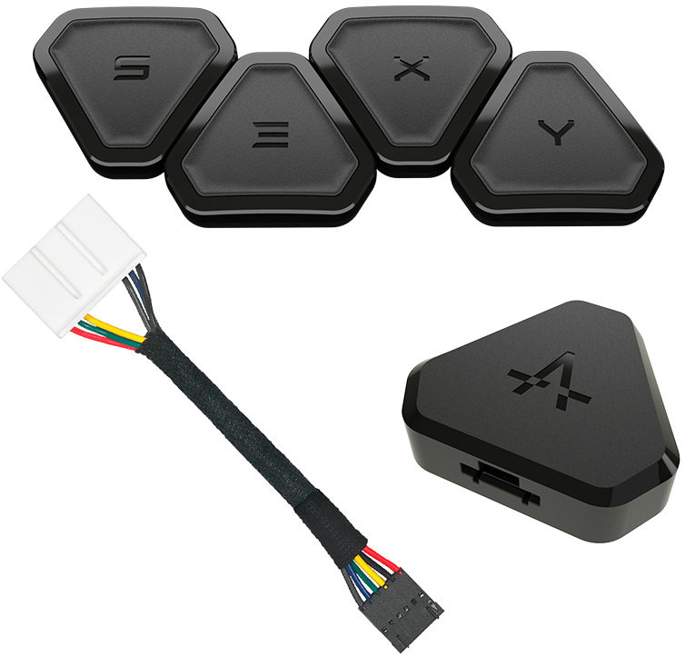 Enhance S3XY Buttons 4 ks + Commander + OBD kábel, Tesla S/X 2021 – 2025