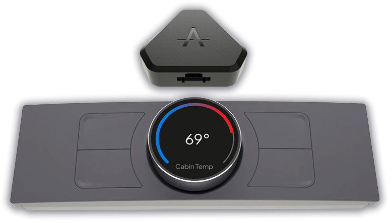 Enhance S3XY Knob ovládač + Commander + káble, Tesla 3/Y 2021+ (predná aj zadná inštalácia)