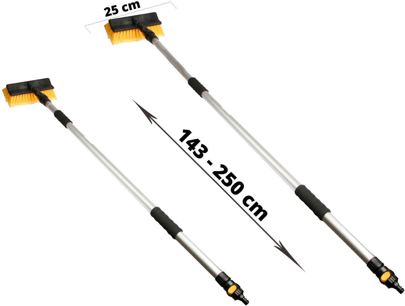 Vapol Zmeták na umývanie teleskopický 2,5 m, TIR