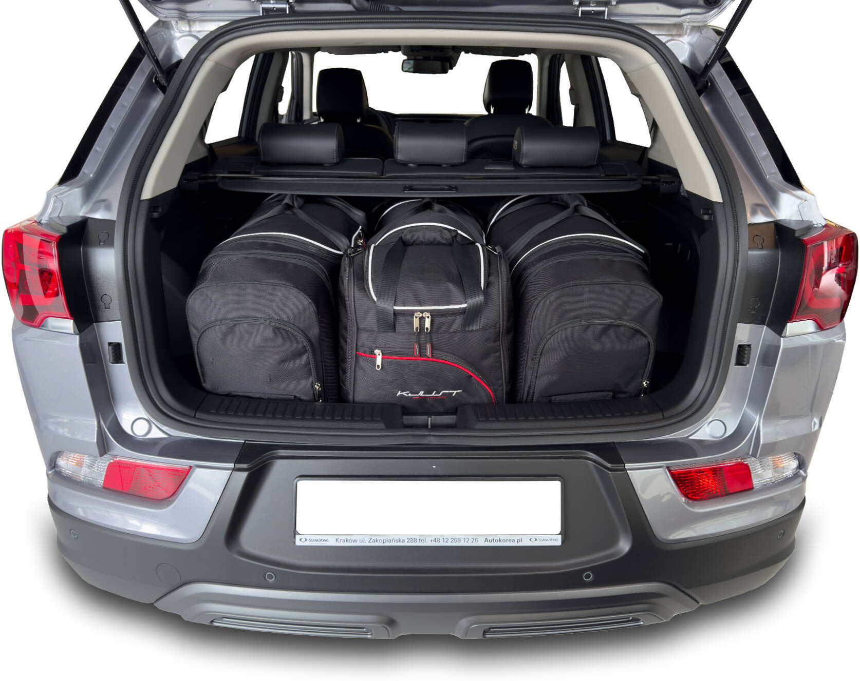 KJUST Sada tašiek Sport 4 ks pre SSANGYONG KORANDO EV IV 2022+