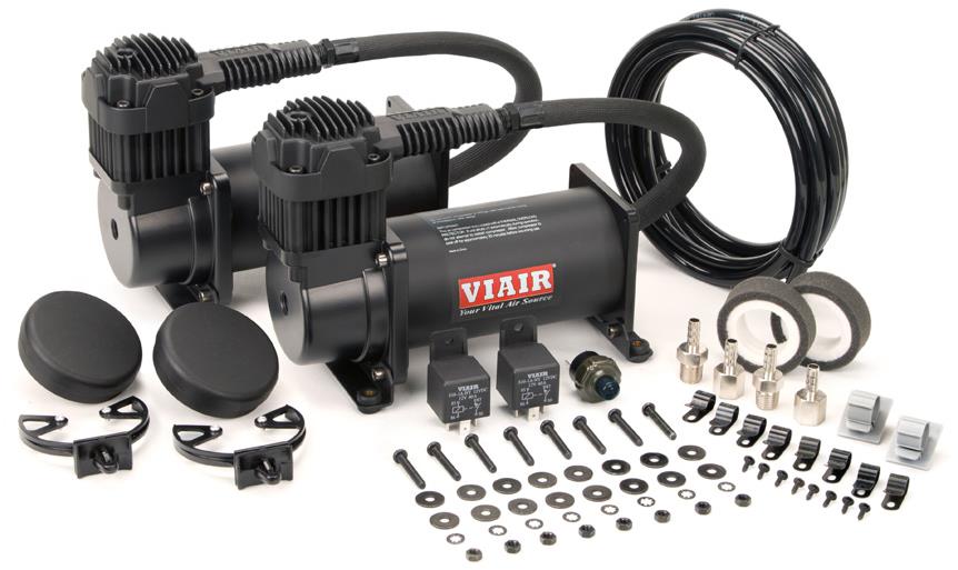 VIAIR 380C Stealth black Dual Pack – balenie vzduchových kompresorov