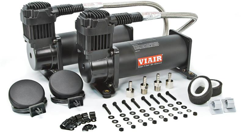 VIAIR 444C Stealth Black Dual Pack – balenie vzduchových kompresorov